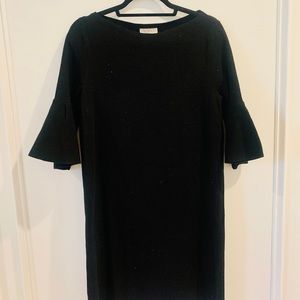 Black Bell Sleeve Dress
